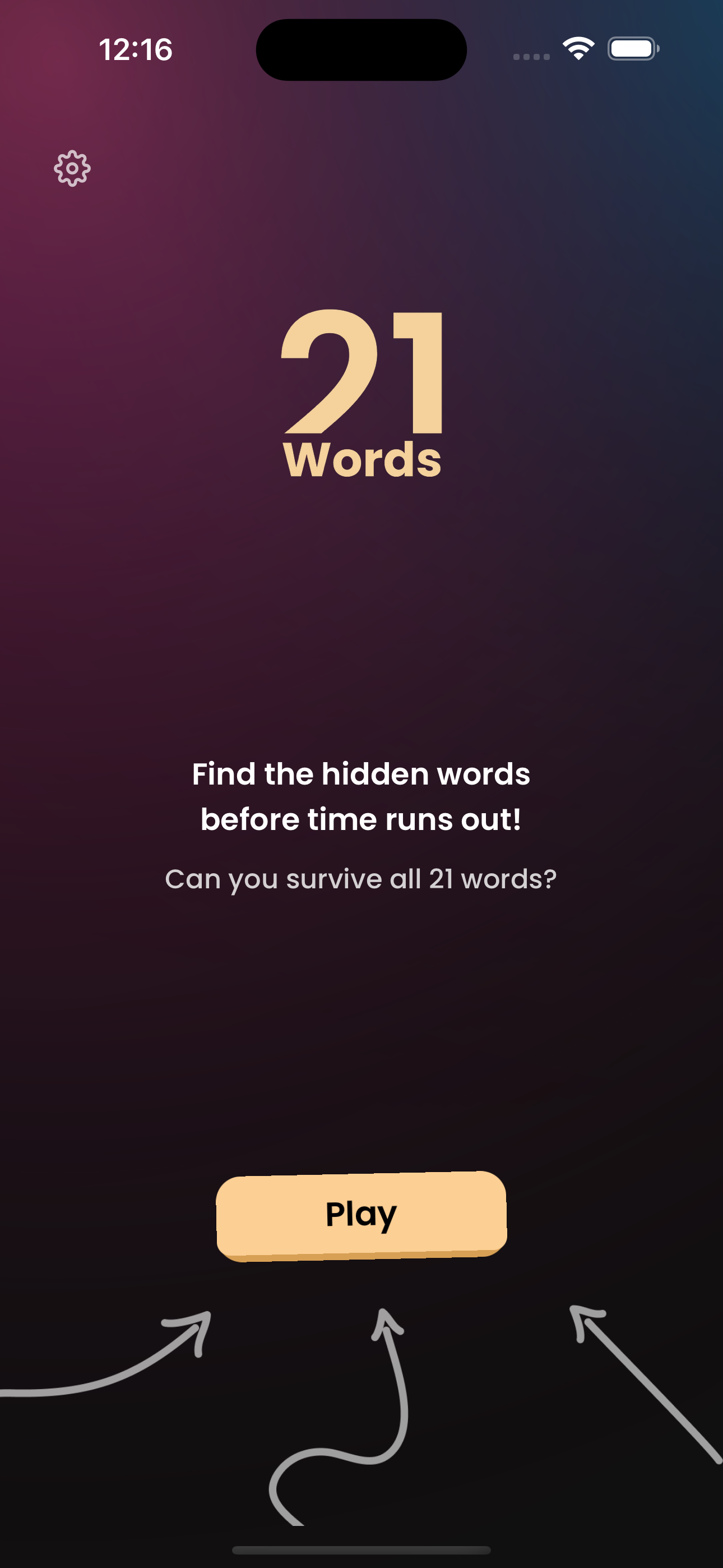 21-words Screenshot 1